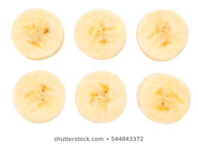 Banana Slice: Imágenes, fotos de stock y vectores | Shutterstock