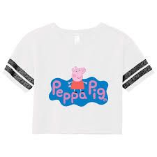 peppa pig crop top