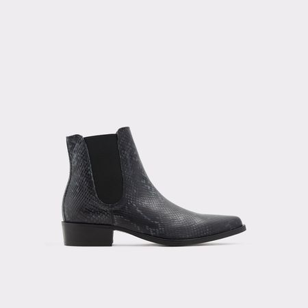 bourneside black chelsea boots - aldo