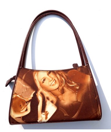 vintage Britney Spears Print Bag