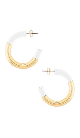 8 Other Reasons Bay Hoops in Clear | REVOLVE