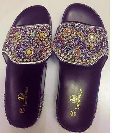 Blinged Out Slippers