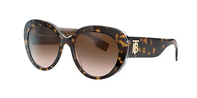 Burberry BE4298 Brown Gradient & Tortoise Sunglasses | Sunglass Hut United Kingdom