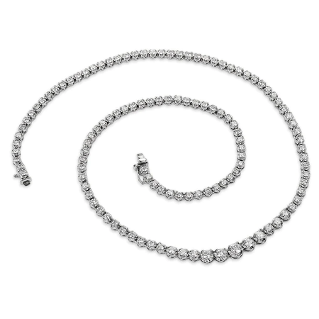 A.J. Martin diamond tennis line necklace $11,950