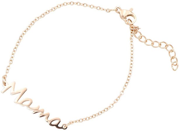 Amazon.com: JOFUKIN Mothers Day Gifts for Mom from Daughter Bracelet Mama Jewelry Birthday Gift for Mom from Son Stainless Steel Bracelet Letter Bracelets Sentimental Gifts for Women Rose Gold: Clothing