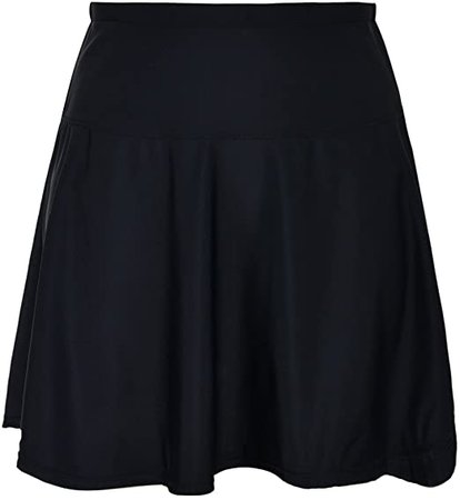Amazon.com: Hilor Women's High Waisted Swim Bottom Athletic Swimsuits Tankini Skirt with Panty: Clothing