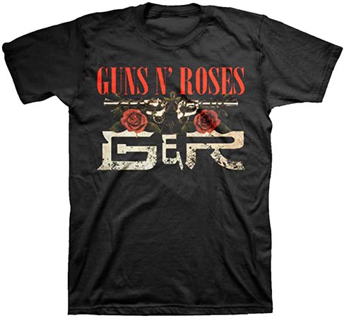 Amazon.com: Bravado Guns N' Roses G&R Guns Black T-Shirt: Clothing