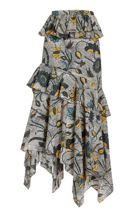 Ivette Cotton Midi Skirt By Ulla Johnson | Moda Operandi