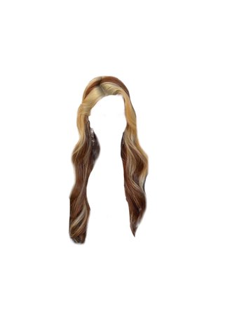 ginger hair with blonde streaks