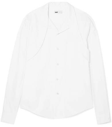 GmbH - Lemi Striped Cotton-poplin Shirt - White