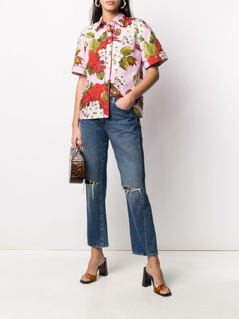 Dolce & Gabbana floral-print shirt - FARFETCH