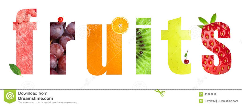fruit text - Google Search