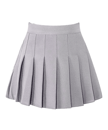 Light Gray Pleated Skirt (Dei5 edit)