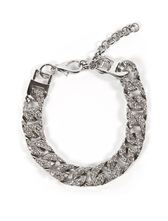 Silver Diamante Chain Anklet | Public Desire | Public Desire US