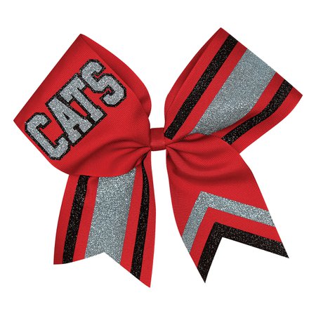 Chevron Mascot Bow | High-quality cheerleading uniforms, cheer shoes, cheer bows, cheer accessories, and more | Superior Cheer
