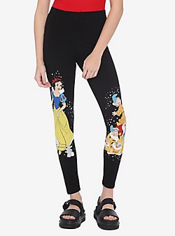 Disney Valentine's Mickey Mouse & Minnie Mouse Kiss High-Waisted Jeggings