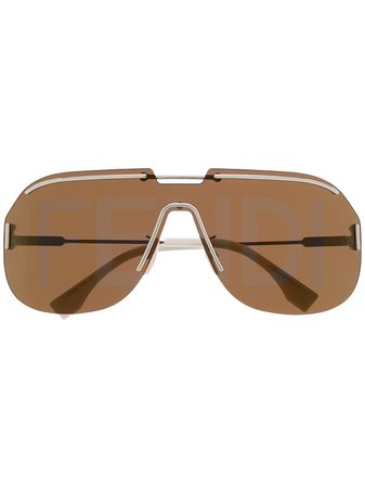 Fendi mask sunglasses
