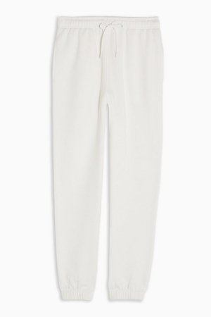 White Classic Joggers | Topshop