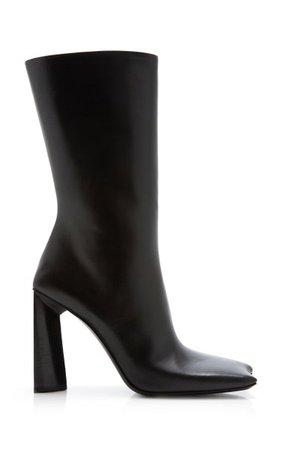 Moon Leather Ankle Boots By Balenciaga | Moda Operandi
