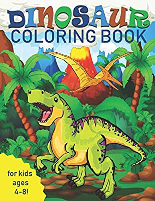 Dinosaur Coloring Book for Kids: Great Gift for Boys & Girls, Ages 4-8: Coloring, Two Hoots: 9781090454676: Amazon.com: Books