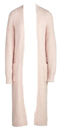 cozy knit robe (pink)