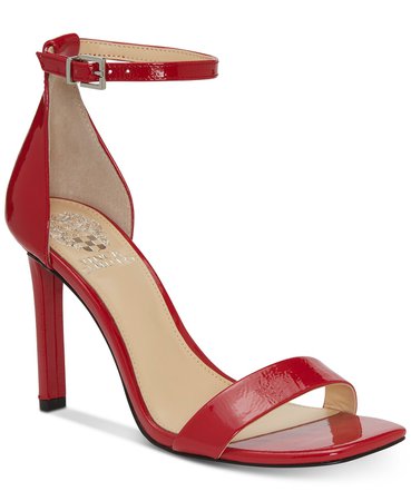 Vince Camuto Women's Lauralie Two-Piece Dress Sandals & Reviews - Sandals - Shoes - Macy's red