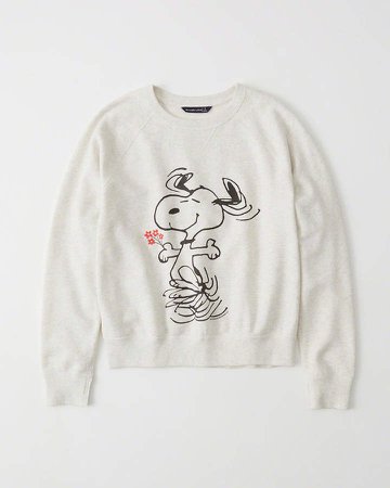 Snoopy Graphic Sweatshirt