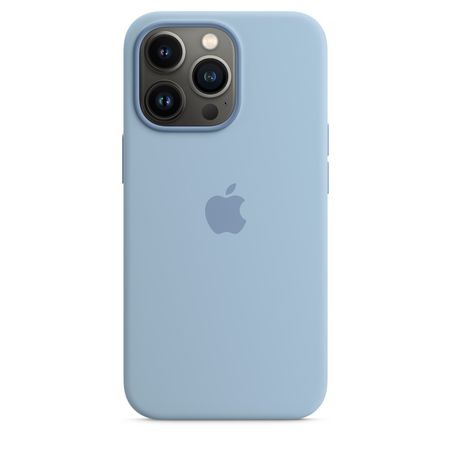 Coque en silicone avec MagSafe pour iPhone 13 Pro - Bleu brume - Apple (FR)