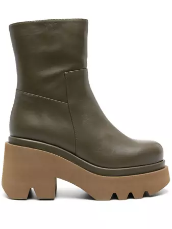 Paloma Barceló Leonor 80mm Ankle Leather Boots - Farfetch