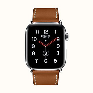 Series 5 case & Band Apple Watch Hermes Single Tour 44 mm Deployment Buckle | Hermès USA