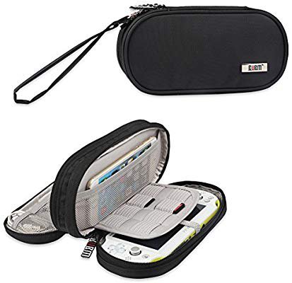 Amazon.com: BUBM Double Compartment Storage Case Compatible with PS Vita and PSP, Protective Carrying Bag, Portable Travel Organizer Case Compatible with PSV and Other Accessories, Black: Electronics