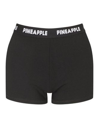 PINEAPPLE Monochrome Elastic Detail Logo Shorts - Pineapple - Clothing - Miss Selfridge