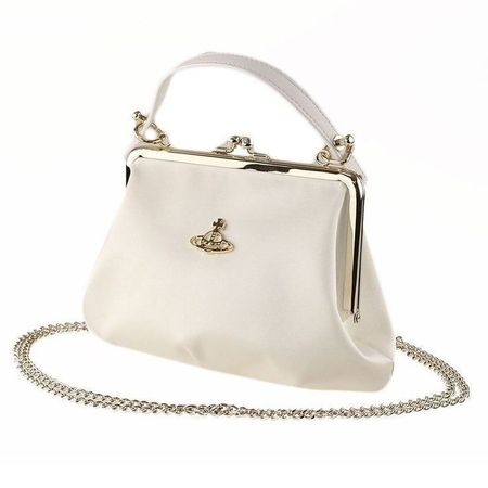 white Vivienne Westwood purse