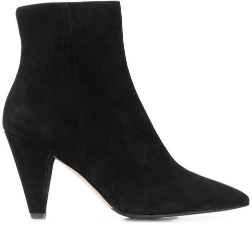 ankle zip boots