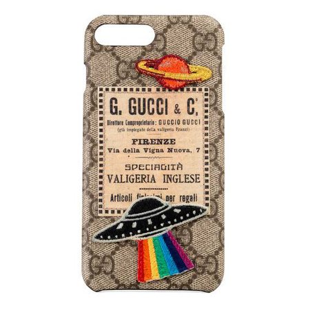Gucci Courrier iPhone 8 Plus case - Gucci Women's Wallets & Small Accessories 527263K9GRT8919