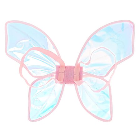 Claire's Club Holographic Wings - Pink