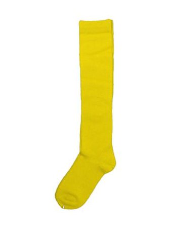 Ladies knee-high socks, size 2-8, DARK YELLOW – Tights and Socks