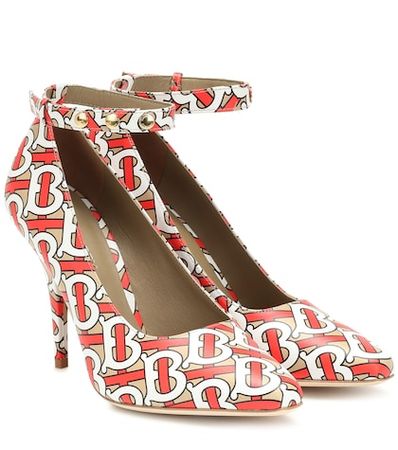 Wiltkin printed leather pumps