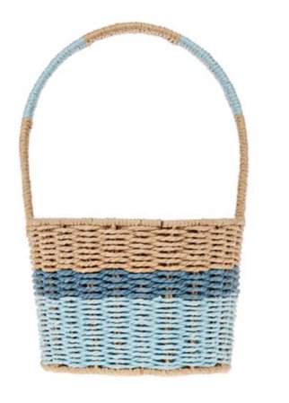 Easter Basket blue