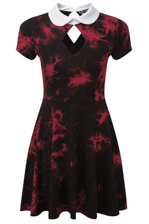 Dye Fast Kindred Dress [BLOOD] | KILLSTAR
