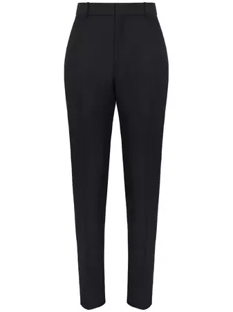 Alexander McQueen Tapered Tailored Trousers - Farfetch