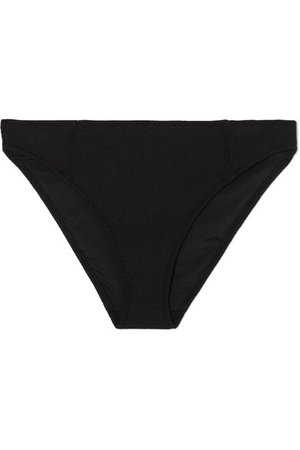 GANNI | Seersucker bikini briefs | NET-A-PORTER.COM
