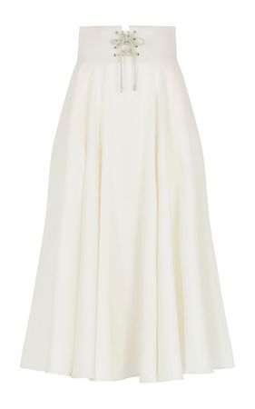 Abberton Silk Midi Skirt By Ralph Lauren | Moda Operandi