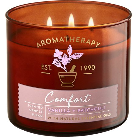 Bath & Body Works Aromatherapy Stress Relief Vanilla And Patchouli 3 Wick Candle | Aromatheraphy | Beauty & Health | Shop The Exchange
