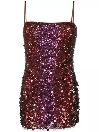 Patrizia Pepe sequin-embellished Mini Dress - Farfetch