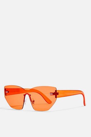 Red Pink Orange Sunglasses | Bags & Accessories | Topshop