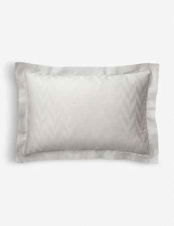 RALPH LAUREN HOME - Radnor jacquard cotton-sateen square pillowcase 50x75cm | Selfridges.com