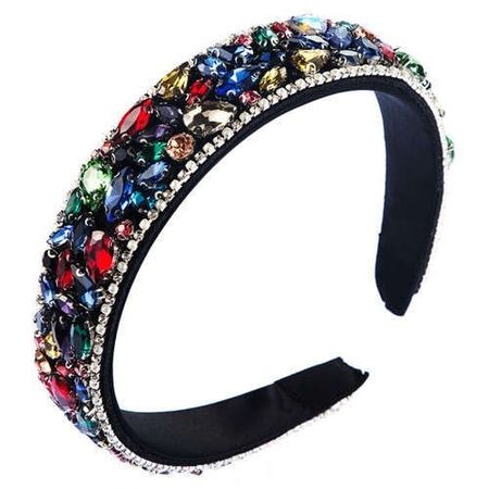 Assorted Rhinestone Embellished U.S. High Fashion Women Wholesale Headband - Multicolor