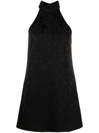 Saint Laurent sleeveless A-line dress black 657970Y830T - Farfetch