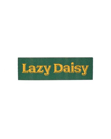 Lazy Daisy Tiny Woven Patch – Strange Ways